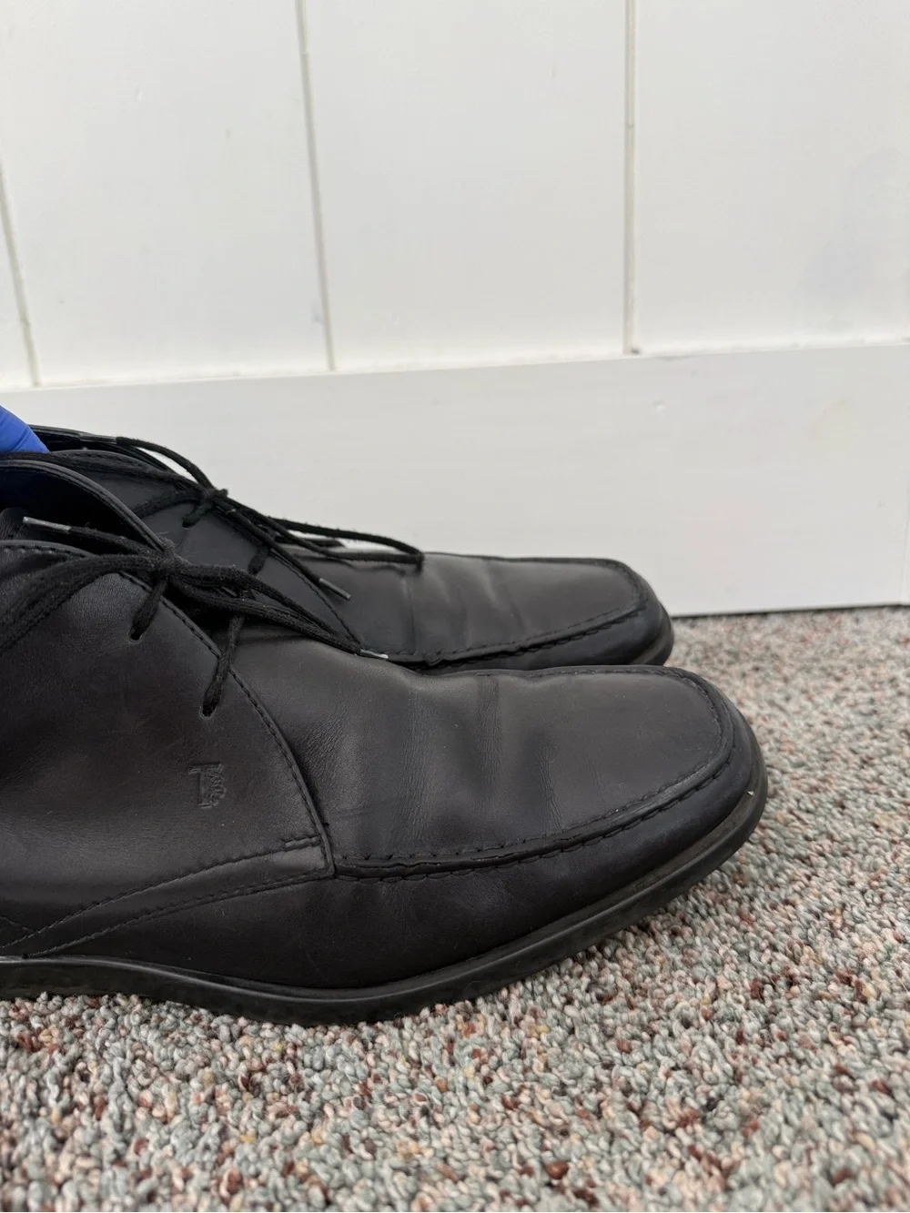 Tods Black Leather Chukka Boots size 8